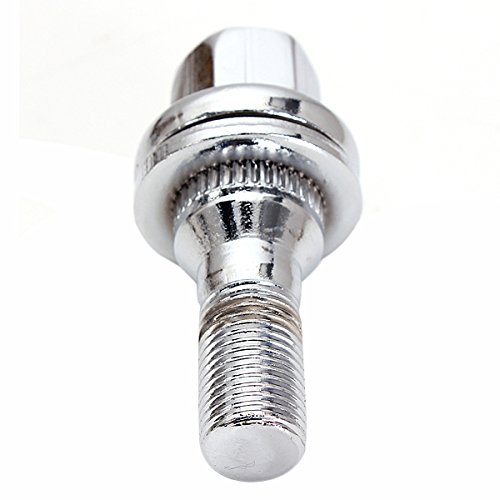 Hitsan M12x1 25 17mm Aluminum Chrome Wheel Bolts Peugeot 6 7 406 407 607 One Piece Buy Online In Guernsey At Guernsey Desertcart Com Productid