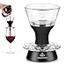Redevino Wine Aerator Decanter Pourer Set with Glass Stand