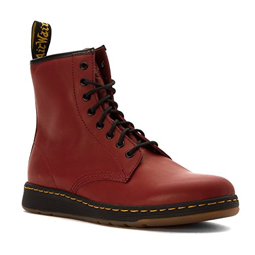 Dr. Martens Men's Newton Boot, Cherry Red, 11 UK/12 M US