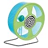Trixie Exercise Wheel, Plastic, ø 20 cm , Assorted (Pink or Green & Blue)