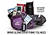 Sierra Highlands Marlette Hiking Fanny Pack Waist Bag with Water Bottle Holder/Carry Your Cell Phone, Sunscreen, Keys, Wallet, and More! (Orange)