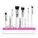 Arsty Portable Silicone Makeup Brush Holder Cosmetic Organizer (PINK)