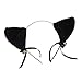 OrangeTag Cosplay: Costume Cat Ears and Bow - Black