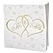 100 Count Mr. and Mrs. Luncheon Napkins Gold Foil Disposable Paper Wedding Napkin Bridal Shower Engagement Anniversary Party