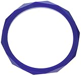 Stimtastic Chewable Silicone Faceted Bracelet Nontoxic BPA, Lead and Phthalate Free, Navy