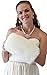 Tion Design Women's Faux Fur Handmuff Large (Adult), Ivory