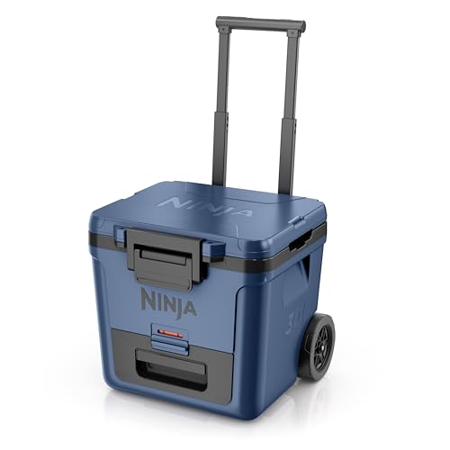 Ninja | Cooler | FrostVault 30QT Cooler with Wheels | Insulated with Temp Dry S…