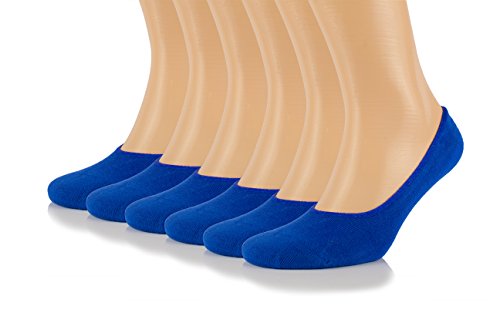 Hugh Ugoli Men Bamboo No Show Socks, Non Slip, Soft,Thin, Low Cut, Seamless Toe, Shoe Size: 11-13/8-11 6&12 Pairs