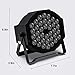 missyee 36 RGB LED DJ Stage Uplight -DMX Control Sound Activated with Remote Control and 9 Modes LED for Wedding, Events, Christmas and Halloween Music Disco Party -R&D in USA -4 Pack