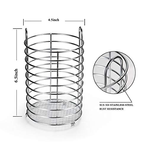 Kitchen Utensil Set - Premium Cooking Utensils Set & kitchen tool with utensils holder for Nonstick Cookware - Kitchen cooking sets with Turners, Tongs, Spatula & Spoons - Thumbnail 5