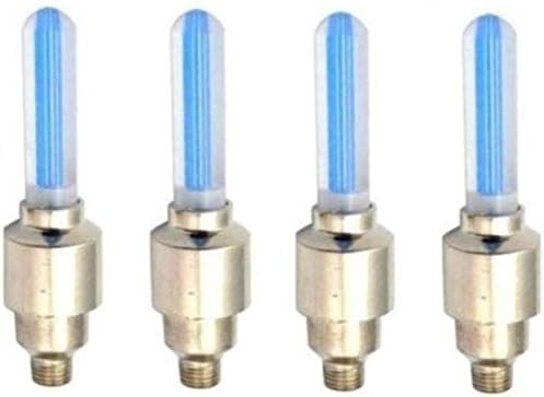 Rediant Blue Bike Tyre Led Wheel Light With Motion Sensor - Set of 4 For all types of Four wheeler