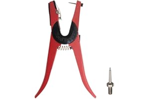 Lucky Farm Ear Tag Plier Livestock Identification Tag Forceps for Cattle Pig Livestock Goat