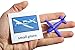 Curious Minds Busy Bags Aircraft Vehicles to Matching Cards - Match Airplane, Jets and other Aircraft Miniatures to Photos