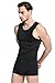 NonEcho 10mm Neoprene Men Waist Trainer Vest Weight Loss Body Shaper Sauna Tank Top Workout Shirt No Zipper