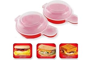 Auch 2 Pack Easy Eggwich Cooking Tool Microwave Cheese Egg Cooker 1 Minute Fast Egg Hamburg Omelet Maker Kitchen Cooking Tool