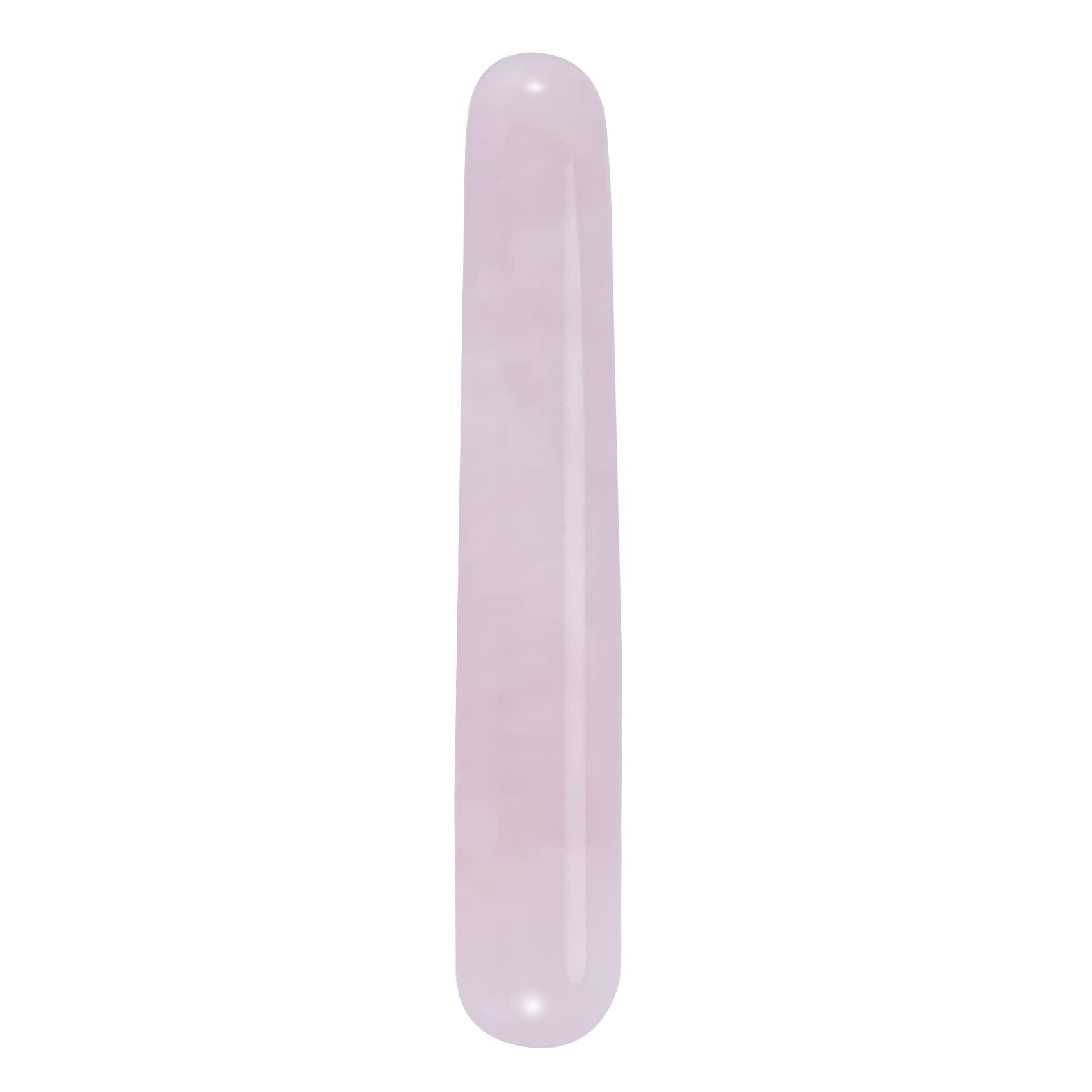 Folceretsc Natural Rose Quartz Crystal Yoni Gemstone Rocks Massage
