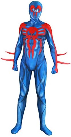 Spider-Man Titan Hero Series Spider-Man 2099 Costume Adult Kids Zentai Halloween Suit
