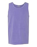 Comfort Colors Ringspun Garment-Dyed Tank (C9360)- VIOLET, L