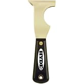 Hyde Tools 2975 5-in-1 Brass Multi-Tool, Black and Silver