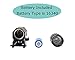Feyachi 220 Lumen Tactical Weaver Mount Pistol/Rifle LED Flashlight Quick Release for 20mm Picatinny Rail