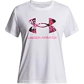 Under Armour Girls Tech Print Fill Short Sleeve T Shirt