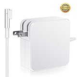 MacBook Pro Charger, Replacement 60W Magsafe 1 L-Tip Power Adapter Charger for Mac Book Pro 13-inch-Before Mid 2012 (60L)