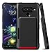 LG V50 ThinQ Case, VRS Design Slim Hybrid Premium Wallet Case Card Slot Holder Shockproof [Damda Glide Shield] [Matte Black] Compatible with LG V50 ThinQ 5G 6.4 inch (2019)