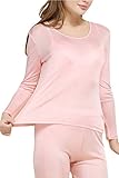 Fashion Silk Women's Silk Thermal Underwear Sets | Silk Long Johns for Women | Silk Long Underwear Sets