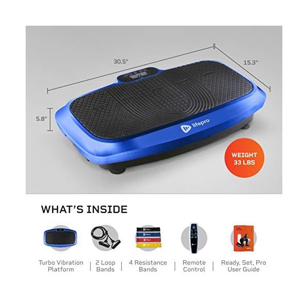 LifePro-3D-Vibration-Plate-Exercise-Machine-Dual-Motor-Oscillation-Pulsation-3D-Motion-Vibration-Platform-Full-Whole-Body-Vibration-Machine-for-Home-Fitness-Weight-Loss LifePro 3D Vibration Plate Exercise Machine - Dual Motor Oscillation, Pulsation + 3D Motion Vibration Platform | Full…