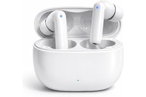 Fone de Ouvido Bluetooth Sem Fio, TWS Bluetooth 5.4, Microfone Embutido, Ergonômico para Academia, Trabalho e Ligações, Compatível com iPhone, Android, Windows e Xiaomi