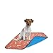 Fluffytizers 2 Pack Washable Dog/Waterproof/Premium Large Reusable/Puppy Training Travel Pee Pads Size 28