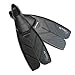 Oceanic Vortex V6 Split Fullfoot Swim Fins - Scuba Diving Fins