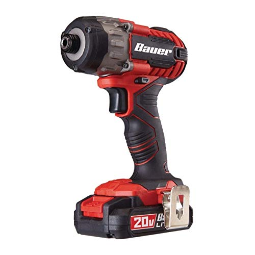 Bauer 1781CB1 Hypermax Lithium, Hex Compact Impact Driver Kit, 20V