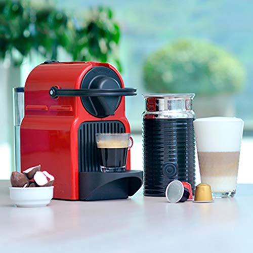 TWDYC Modische einfache Kapsel Kaffeemaschine Imported Kleiner Minihauptkaffeevollautomat Espresso, Rot – Bild 7