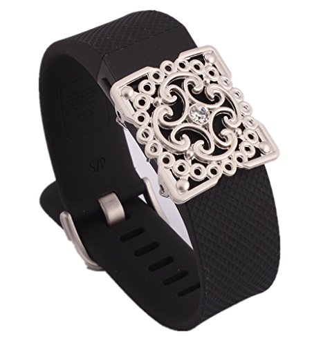 Fitness Band Bling Accessory for Fitbit Charge,Charge HR Bling,Faith (Color Silver) Fitness Band Bling Accessory for Fitbit Charge,Charge HR Bling,Faith (Color Silver)