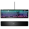 SteelSeries-Apex-Pro-Mechanical-Gaming-Keyboard-Adjustable-Actuation-Switches-OLED-Smart-Display-English-QWERTY-Layout SteelSeries Apex Pro - Mechanical Gaming Keyboard - Adjustable Actuation Switches - OLED Smart Display - English QWERTY…