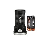 ACEBEAM X80 Flashlight 25000 Lumens 5-Color Light Beam Flashlights Included Batteries