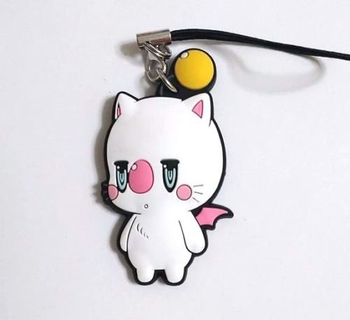Final Fantasy Trading Rubber Strap Keychain Vol.7 Moogle Square Enix Game F/S