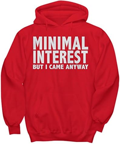Bah Humbug Hoodie - Antisocial Hoodie - Introvert Hoodie - Gift For Teens Mens Womens (XXL, Red)