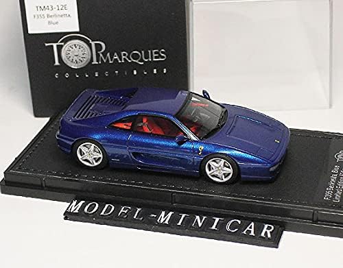 Amazon Co Jp 入手困難 世界限定 青 Top Marques 1 43 フェラーリ Ferrari F355 Berlinetta 新品 355 ホビー 通販