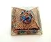 Jet Mix Gemstone Unique Lapis Merkaba Chakra Orgone Pyramid Crystal Gemstones Copper