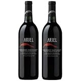 Ariel Cabernet Sauvignon Wine 750ML 2 PACK Alcohol Removed Dealcoholized 25.4 oz Red Oak Aged
