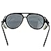 TITUS G35 Retro Aviator Z87 Sunglasses Eye Protection w/Side Shield Motorcycle Shooting DOT ANSI CE Approved Safety Glasses (Smoke)
