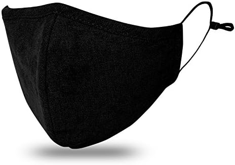 JayJay Pollution Dust Mouth Mask PM2.5 Carbon Filter Washable Cotton Respirator With Replaceable filters