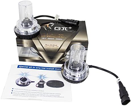 GPAIplus HID all in one Xenon Headlight Conversion Kit 'using Philips bulbs and Premium ballast integration design '4,300K to 6000K 35W' 2 Year Warranty (H11, 5500K)