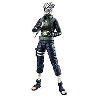 Siyushop Naruto Shippuden: Hatake Kakashi Action Figure - Equipped with Replaceable Hands, Weapons, Books and Special Effects Accessories - High 23CM