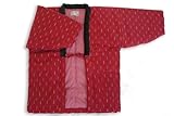 HANTEN (Cotton jacket made in Japan Kimono-style) Ladies'