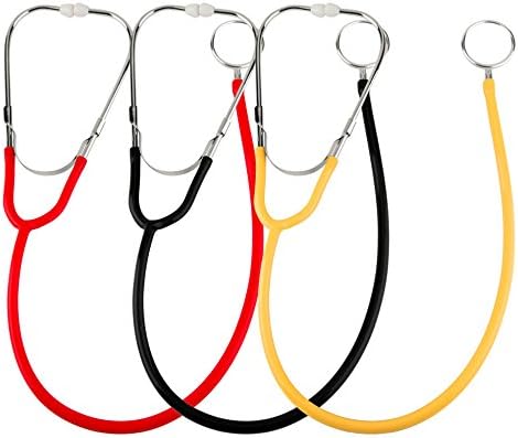 Stethoscope For Doctor Nurse Medical Dual Headed Latex-free Suitable Hospitals, Schools, Clinics Or Home Use