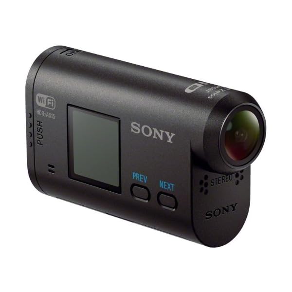 Sony HDR-AS15 Action-Cam Camcorder für Surf-/Skisportarten mit Hintergrundbeleuchtung (Exmor R CMOS-Sensor, Full HD… – Bild 4