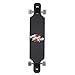 BACKFIRE Drop Through Longboard Complete Lightweight 39 8.625inch Professional longboards (Red)